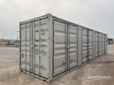 2025 40 ft High Cube Multi-Door حاويات تخزين