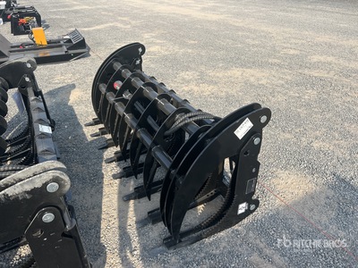 2026 GIYI GY-CLG72 72 in Multi-Purpose Skid Steer Grapple (Unused)