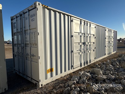 2025 40 ft High Cube Multi-Door Storage Container (Unused)