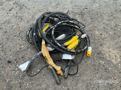 Quantity of (2) Wacker Neuson High Frequency Electric Poker 38mm Varios. Industrial