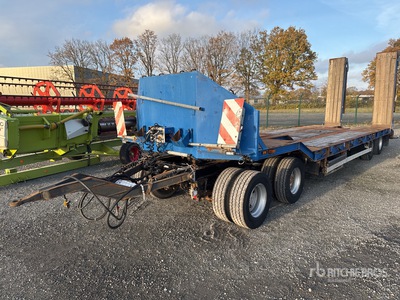 2001 Langendorf TUE 32 Lowboy Trailer