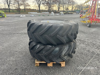 Quantity of (2) Michelin CEREXBIB2 Räder