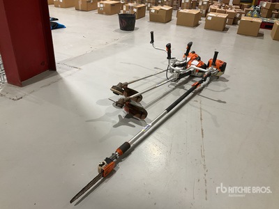 Quantity of (1) Tree Pruner High Reach & Quantity Of 2 Brush Cutter