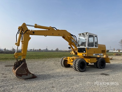 1988 Liebherr A902 を見 Wheel Excavator