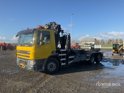 2008 DAF FAS75 6x2 Hooklift Truck