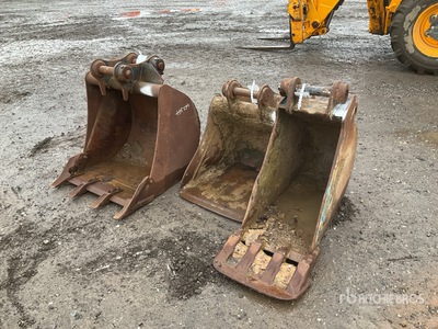 Quantity of (3) Digging 730mm,600mm,400mm Cazo para excavadora