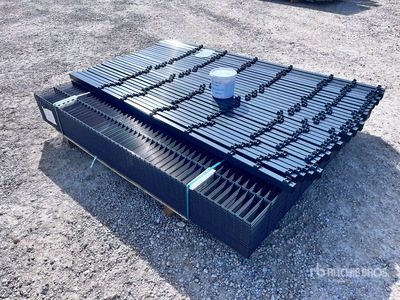 75 Meter (2,03m x 2,50m , 6/5/6) Bauzaun (Unused)