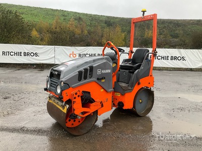 2016 Hamm HD8VV Walec dwubębnowy