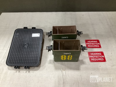 (2) Controls, (8) Battery Boxes, (140) Packages of Labels & Assorted Items