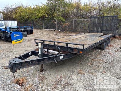 2011 Hudson Bros 21 ft T/A Equipment Trailer
