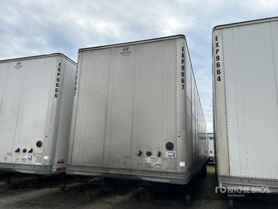 2023 Hyundai 53 ft x 102 in Sliding T/A Remolque de furgoneta