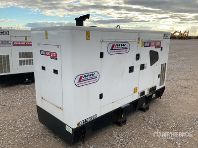 2020 JCB G116QS 100KVA Super Silent Skid Mounted Generator Set