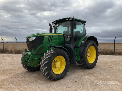 2012 John Deere 6170R جرار ذو دفع رباعي
