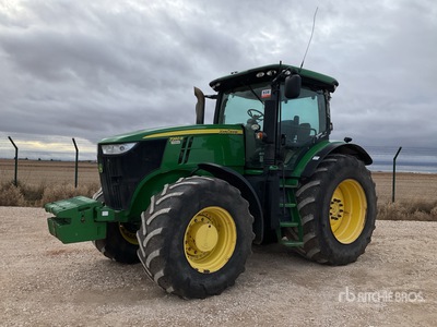 2012 John Deere 7260R جرار ذو دفع رباعي