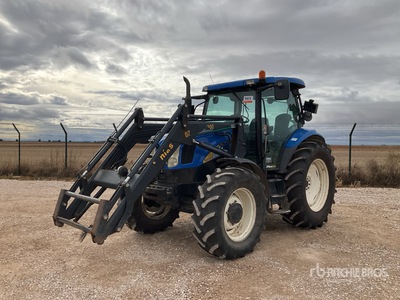 2008 New Holland T6010 جرار ذو دفع رباعي