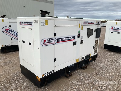 2022 JCB G65QS 65KVA Super Silent Skid Mounted Generator Set