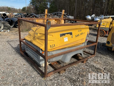 2013 Atlas Copco XAS185CD7TBV 185 cfm Luftkompressor