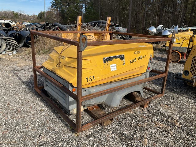 2013 Atlas Copco XAS185CD7TBV 185 cfm Air Compressor