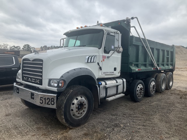 2012 Mack GU713 6x4 Quad/A Dump Truck (Inoperable)