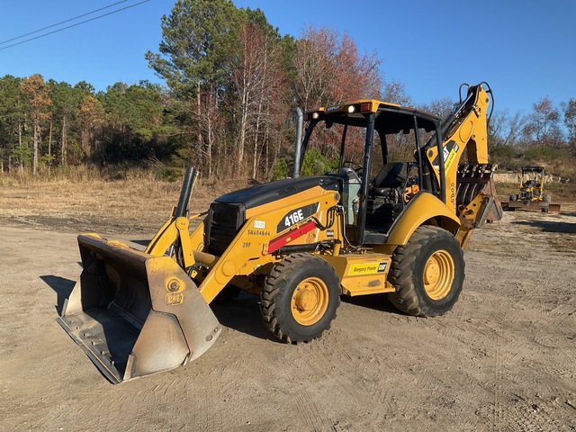 2008 Cat 416E 4x4 Backhoe Loader