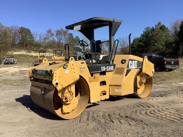 2006 Cat CB-534D Double Drum Roller