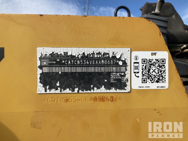 COMPACTADOR 2009 CATERPILLAR CB534DXW