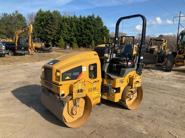 2018 Cat CB24B Double Drum Roller