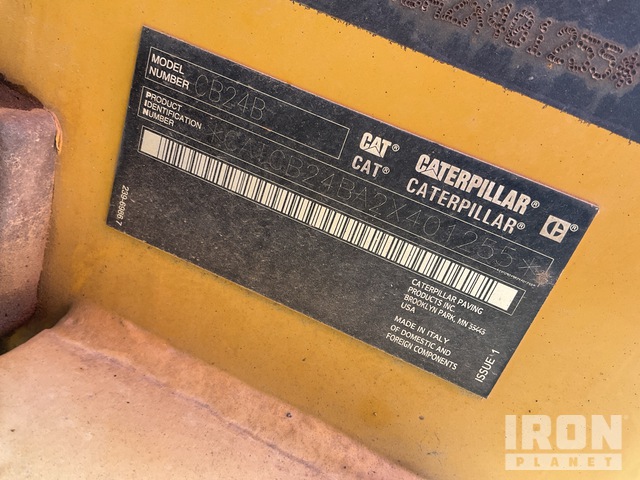 COMPACTADOR 2018 CATERPILLAR CB24B