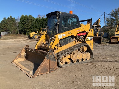 2017 Cat 259D Two-Speed Oruga cargadora compacta