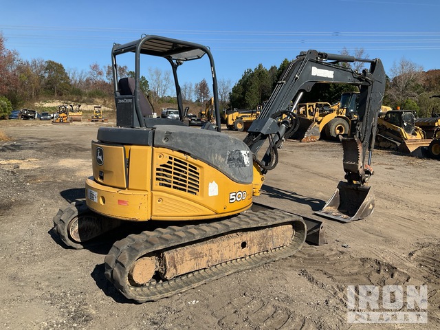 EXCAVADORA 2011 JOHN DEERE 50D