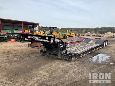 2014 Eager Beaver 35GSL-PT 35 ton T/A Removable Gooseneck Lowboy Trailer