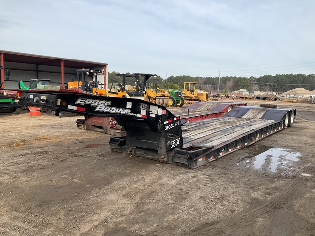 2014 Eager Beaver 35GSL-PT 35 ton T/A Removable Gooseneck Lowboy Trailer