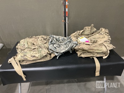 (22) Assault Packs, (10) Large Field Pack Sets & Assorted Items