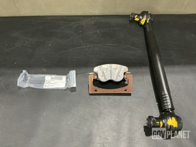 (204) Vehicular Brackets, (2) Tie Rods, (1) Disc Brake Bracket & Assorted Items