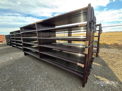 Quantity of (21) 2025 BYT HDALYPNL12 12 ft Alley Panel para ganado (Unused)