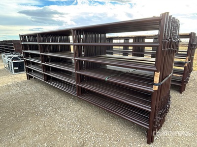 Quantity of (21) 2025 BYT HDALYPNL16 16 ft Alley Panel para ganado (Unused)