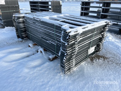 Quantity of (22) 2025 BYT 9 ft 6 in 1-5/8 in Livestock Panel (Unused)