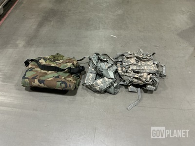 (10) Fighting Load Carriers, (14) Assault Packs & Assorted Items