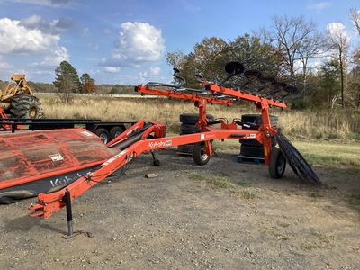 Kubota RA210CR 10 Wheel Hay Rake