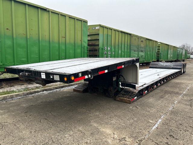 2008 XL Specialized XL70MFG w/ Flip Axle VIN: 4U3J04820DL012595 Lowboy Trailer