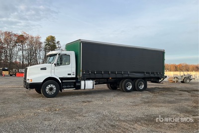 2019 Volvo VHD64B 6x4 Curtain Side Truck