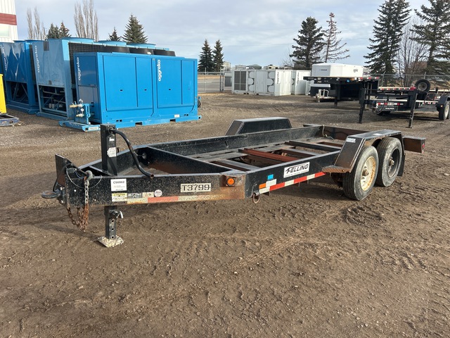 2012 Felling 15 ft T/A Utility Trailer