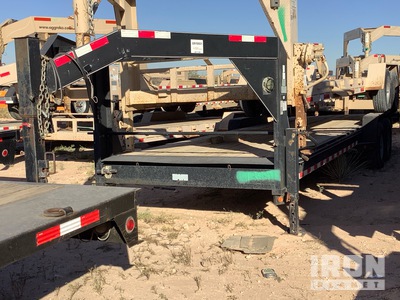 2011 (unverified) Kaufman 24 ft T/A Gooseneck Pritsche Anhänger