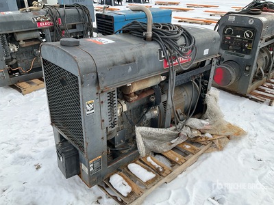 2009 Lincoln Electric Classic 300D 300 A Skid-Mounted Stick Engine Driven Welder