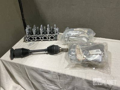 (1) Cylinder Head Kit, (4) Shaft Kits, (7) Insulation Coverings & Assorted Items