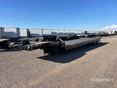 2008 Landoll 48 ft T/A Sliding Axle Trailer