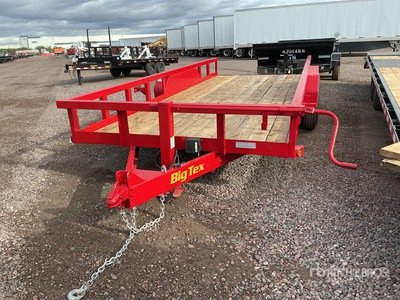 2016 Big Tex 14PI-18 18 ft T/A Equipment Trailer