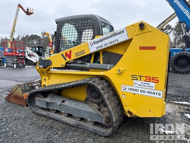 MINI CARGADOR SOBRE ORUGAS 2021 WACKER NEUSON ST35