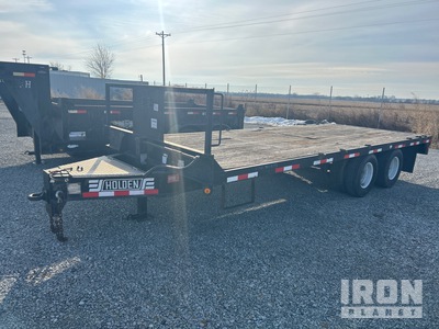 2014 Holden HD-020 20 ft T/A Flatbed Trailer