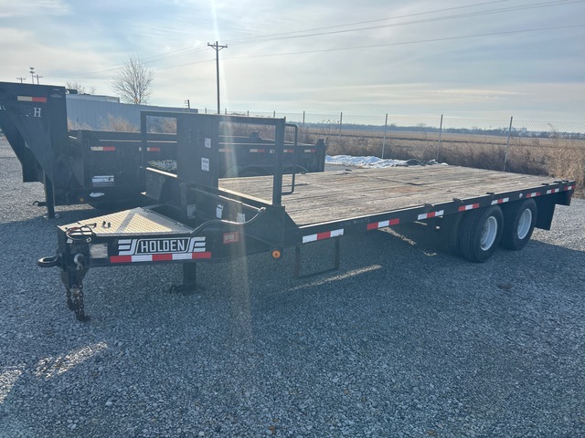 2014 Holden HD-020 20 ft T/A Flatbed Trailer